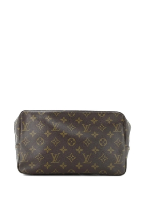 Louis Vuitton Pre-Owned Trousse Toiletry Monogram Canvas 28 pouch - Brown
