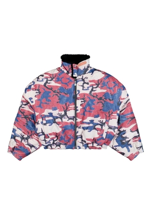 PDF camouflage-pattern jacket - White
