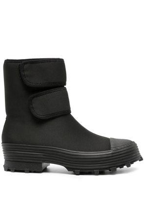 CamperLab Traktori scuba-jersey touch-strap boots - Black