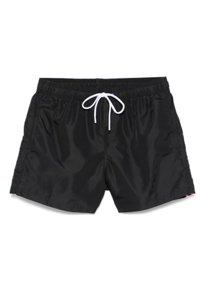 Sundek stripe-detailing swim shorts - Black