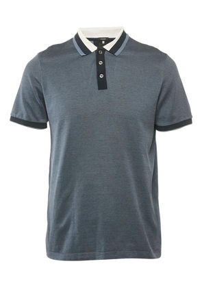 BOSS cotton polo shirt - Blue