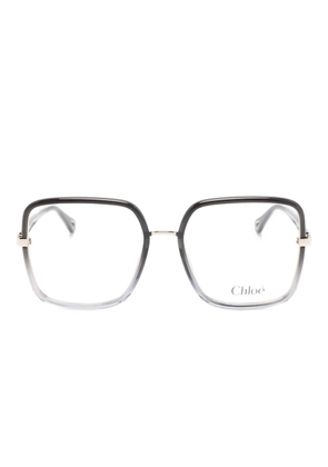 Chloé Eyewear square frame glasses - Black