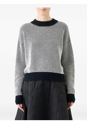 Akris Punto crew-neck sweatshirt - White