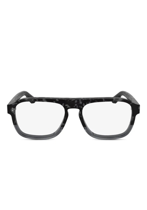 Calvin Klein tortoiseshell-effect glasses - Grey