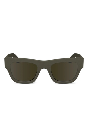 Calvin Klein square-frame sunglasses - Brown