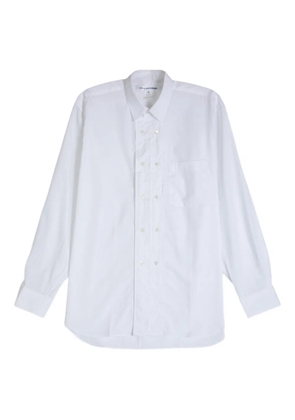 Comme Des Garçons Shirt double-breasted chest-pocket shirt - White