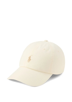 Polo Ralph Lauren logo-detail cotton cap - Neutrals