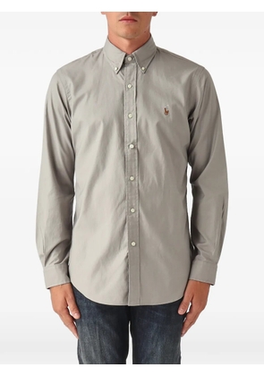 Polo Ralph Lauren logo-embroidered shirt - Grey