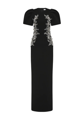 Rebecca Vallance Zephyr puff-sleeve maxi dress - Black