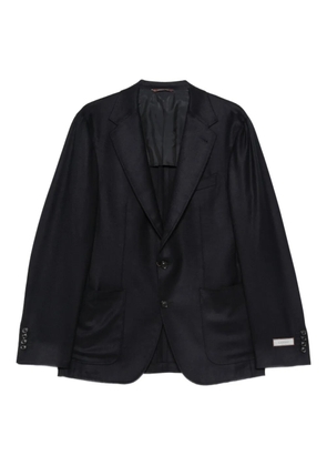 Canali Kei single-breasted blazer - Blue