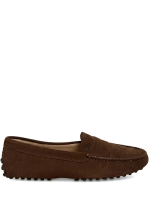 Tod's penny-detail loafers - Brown