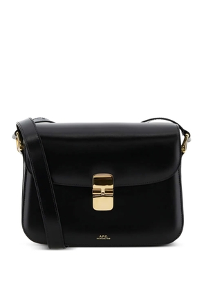 A.P.C. Grace leather crossbody bag - Black