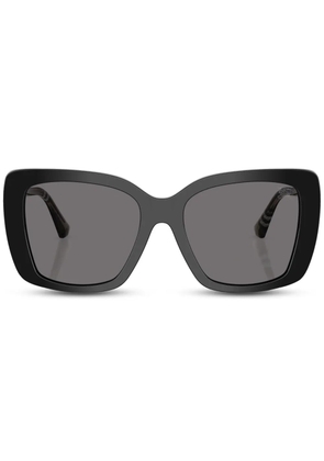Burberry Eyewear Vintage Check sunglasses - Black