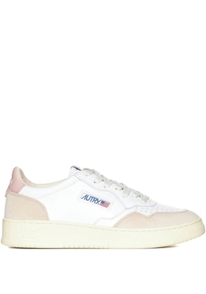 Autry suede leather medalist sneakers - White