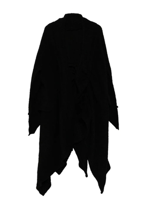 Yohji Yamamoto asymmetric coat - Black