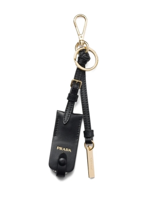 Prada mirror-case keychain - Black