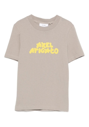 Axel Arigato Bubble logo-print T-shirt - Grey