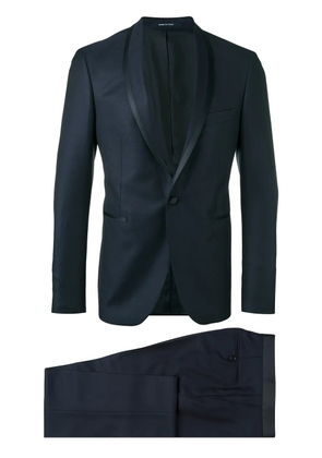 Tagliatore shawl lapel two-piece suit - Blue