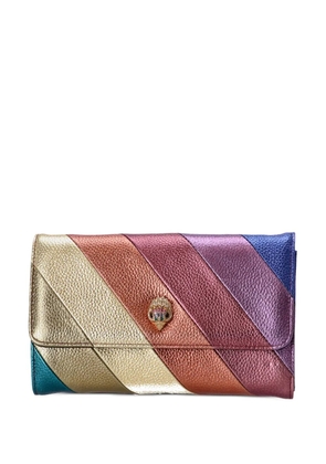 Kurt Geiger London The Kensington Stripe chain wallet - Pink