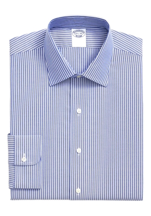 Brooks Brothers striped button-fastening shirt - Blue