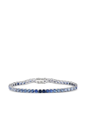 Ruchi New York 18K white gold sapphire Ombre Tennis bracelet - Silver