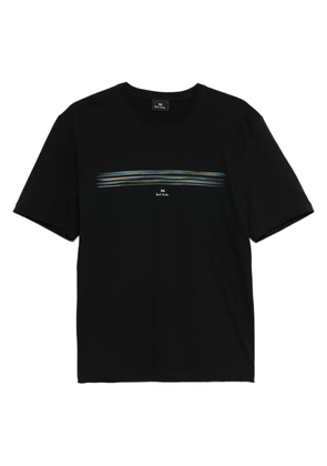 PS Paul Smith Blur Stripe T-shirt - Black