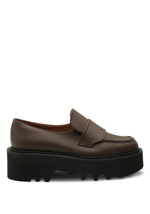 ATP Atelier Pescara chunky-sole loafers - Brown