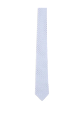 Paul Smith polka-dot pattern silk tie - Blue