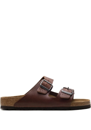 Birkenstock Arizona leather buckle sandals - Brown