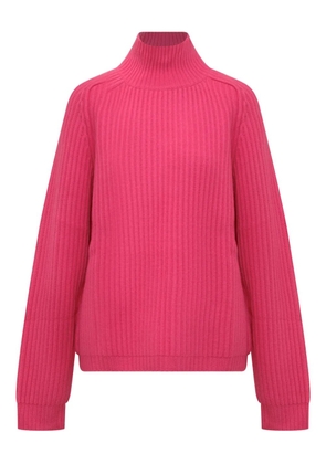 JW Anderson ribbed high-neck sweater - Pink