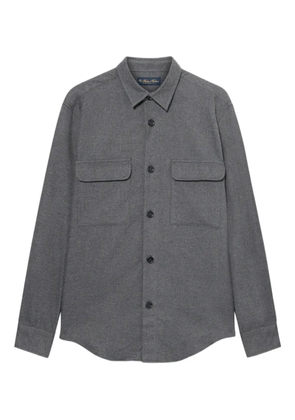Brooks Brothers flap-pockets button-fastening shirt - Grey