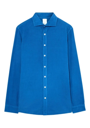 Brooks Brothers spread-collar cotton shirt - Blue