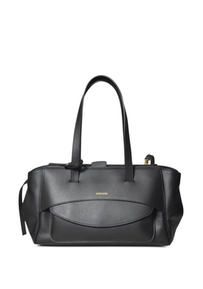 HIDESINS logo-print shoulder bag - Black