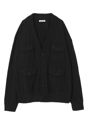 Undercover patch pockets cardigan - Black