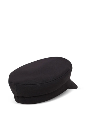 Karl Lagerfeld Maison de Karl baker boy cap - Black