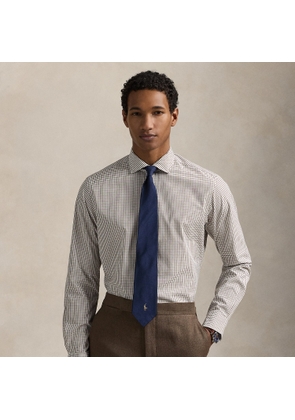 Classic Fit Glen Plaid Poplin Shirt