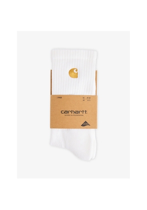 Mens Carhartt WIP Chase Ribbed Cotton-Blend Socks