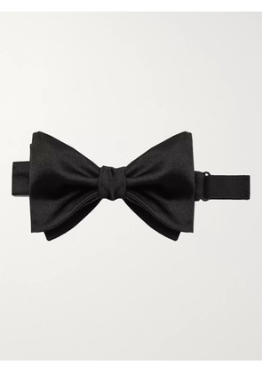 Richard James - Self-Tie Silk-Satin Bow Tie - Men - Black