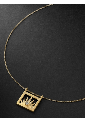 ELHANATI - Biarritz Gold Diamond Necklace - Men - Gold