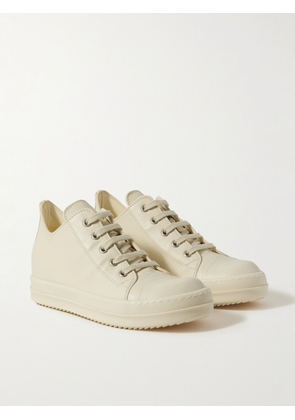 RICK OWENS KIDS - Kids Leather Sneakers - Men - Neutrals - IT 26