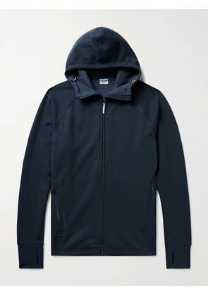 Houdini - Mono Air Hooded Recycled Stretch-Jersey Jacket - Men - Blue - S