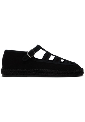 Bode Black Peggy Espadrilles
