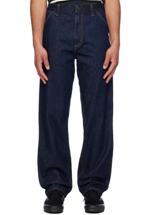 Carhartt Work In Progress Blue Single Knee Jeans