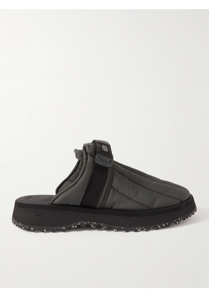 SUICOKE - ZAVO-PUFFab Padded Quilted Shell Mules - Men - Black - US 7