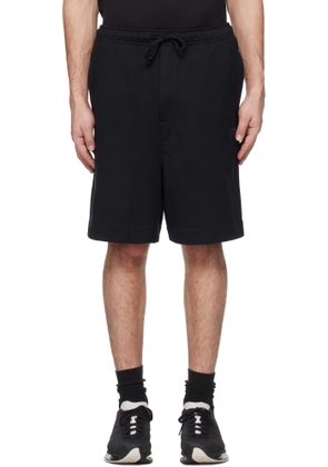 Y-3 Black French Terry Shorts