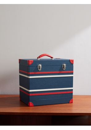 Rapport London - Greenwich Striped Leather Watch Trunk - Men - Blue