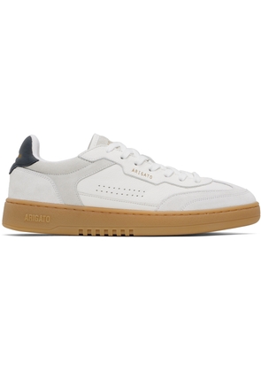 Axel Arigato White & Gray Dice T-Toe Sneakers