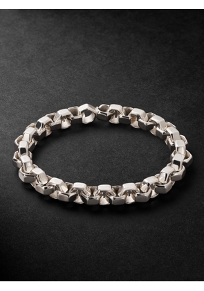 Ouie - M6 Silver Chain Bracelet - Men - Silver - 18