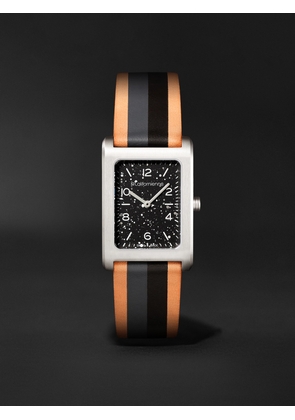 La Californienne - The Dial Artist Daybreak 36mm Stainless Steel and Leather Watch, Ref. No. TDALAC001 - Men - Black