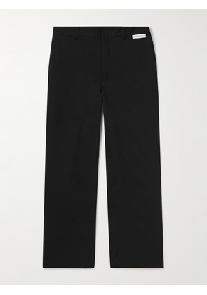 WTAPS - Straight-Leg Twill Trousers - Men - Black - S